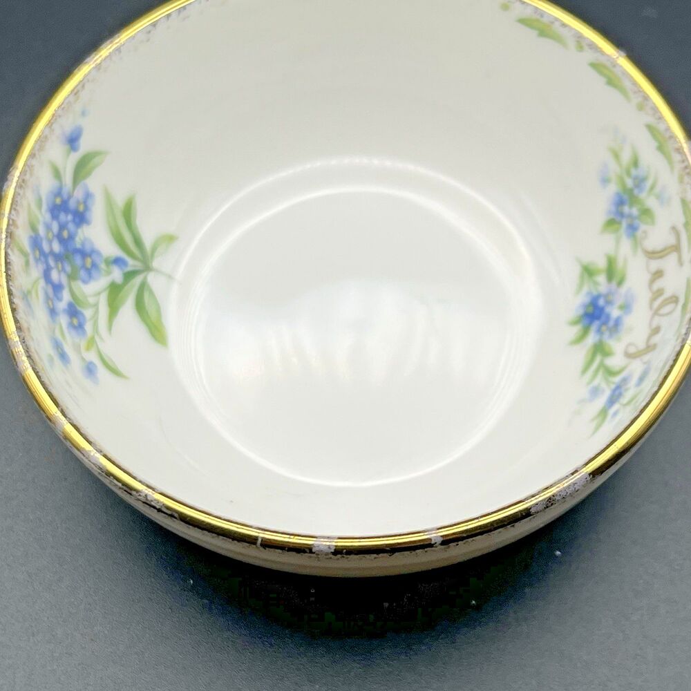 Royal Albert July Flower of the Month Small Bowl Trinket Nut Dish Bone China